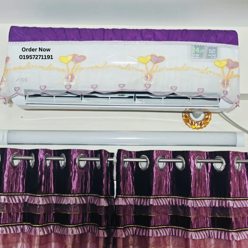 Premium Love Design Ac Cover 2 Ton Size