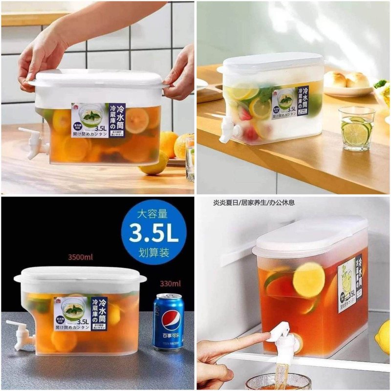 Juice Container 4p সাথে ডেলিভারি চার্জ ফ্রি
